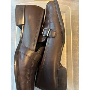 aerology by Aerosoles Women "path" Leather 1"h Chunky Heel Loafer, Sz 7.5